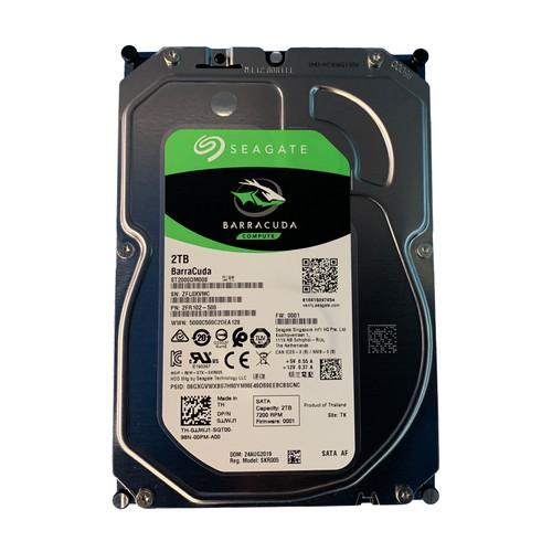 Dell JJWJ1 2TB SATA 7.2K 6GBPS 3.5" Drive ST2000DM008 2FR102-500