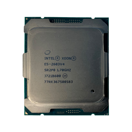 Intel SR2P0 Xeon E5-2603 v4 6C 1.70GHz 15MB 6.40GTs Processor