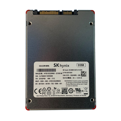 Dell KTXXH 512GB 6GBPS 2.5" Solid State Drive HFS512G32MND-3210B