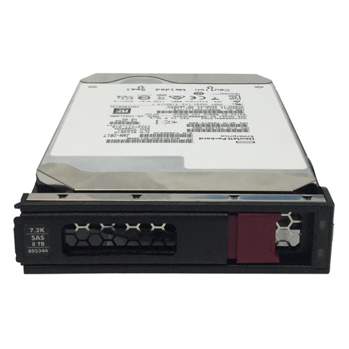 HPe 805344-001 8TB 12G SAS 7.2k LFF Hot Plug Disk - exact