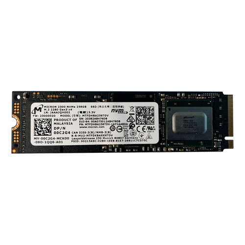 Dell 0C2G4 512GB NVMe M.2 SSD MTFDHBA256TDV-1AY1AABDA