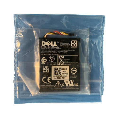 Dell HD8WG Perc H710 H730 H730P Battery *NEW* DC 5/21* H132V