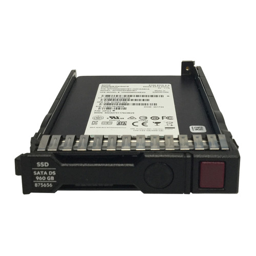HPE 875656-001 960GB SATA 6G Read Intensive SFF SC DS SSD 875511-B21
