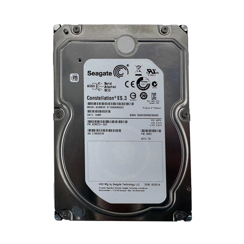 Seagate ST1000NM0023 1TB 7.2K 6G SAS 3.5" HDD 9ZM273-003