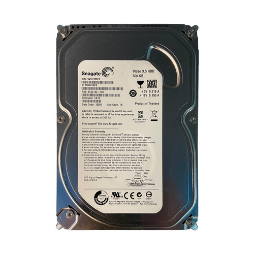 Seagate ST3500414CS 500GB 7.2K 3G SATA 3.5" HDD 9GW142-160