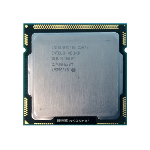 Intel SLBJH Xeon X3470 QC 2.93Ghz 8MB 2.5GTs Processor