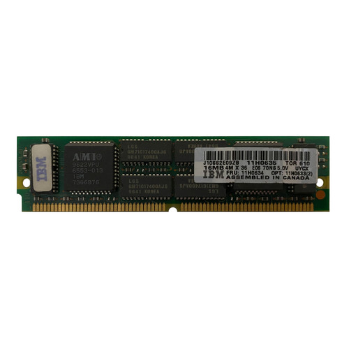 IBM 11H0634 16MB ECC Memory Module 11H0635