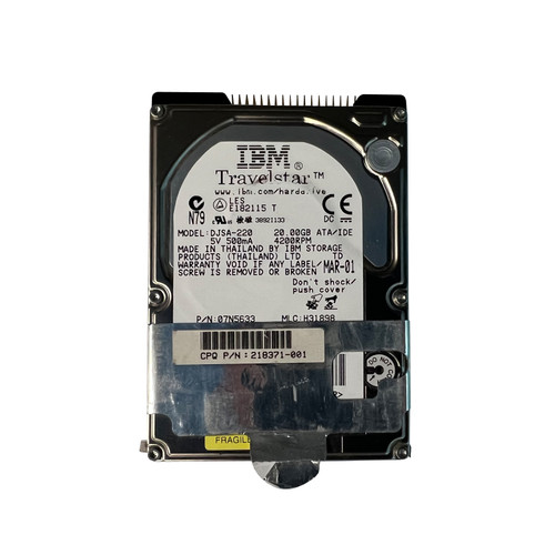 HP 218371-001 20GB IDE 4.2K 2.5" Drive DJSA-220