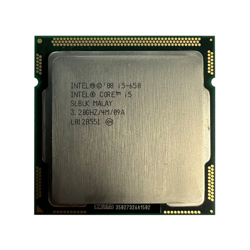 Intel SLBLK i5-650 DC 3.2GHz 4M 2.5GTs Processor