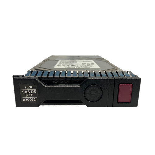 HPe 820032-001 8TB SAS 7.2K 12GBPS 3.5" Hot Plug