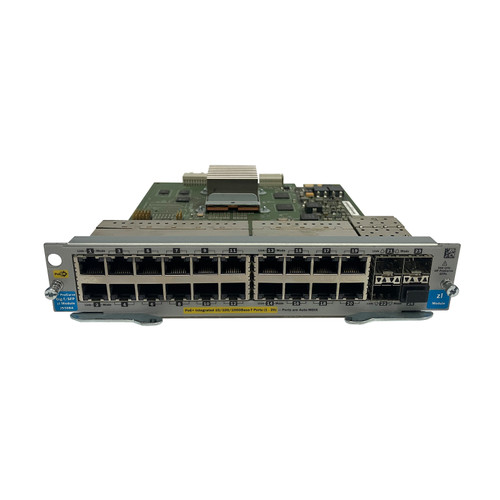 HPe J9308A Procurve 20p POE+ 4P SFP ZL Module J9308-69001