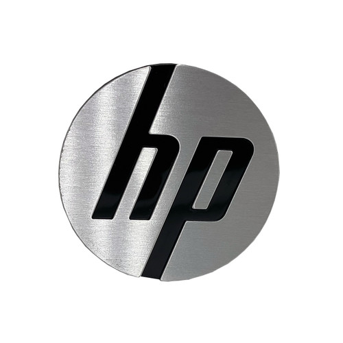 HP 666021-001  Front Door Logo Rack emblem - Round 