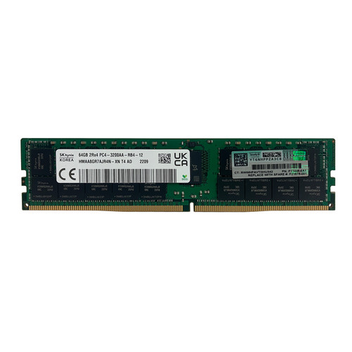 HPe P21676-001 64GB 2Rx4 PC4-3200A-R DIMM P11446-0A1 P06035-B21
