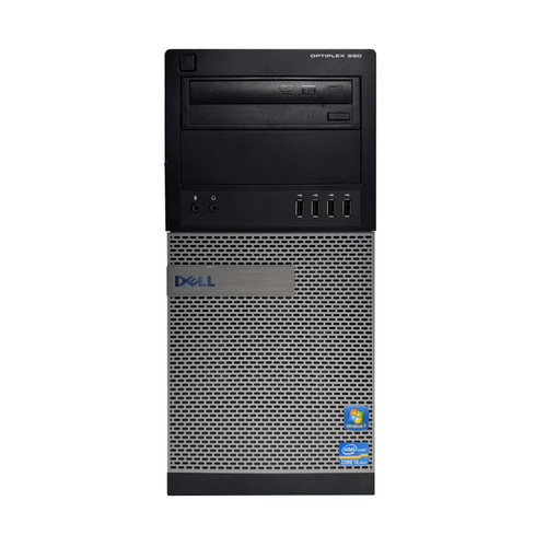 OptiPlex 990 Tower, i5-2400 QC 3.1Ghz, 8GB, 1 x 250GB HDD, DVD-RW
