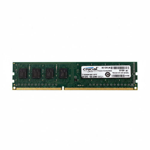 CRUCIAL CT102464BA160B 8GB PC3-12800E DDR3 Memory Module