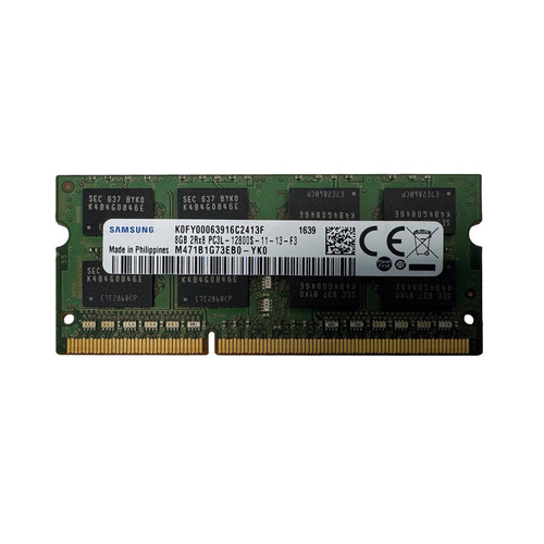 SAMSUNG M471B1G73EB0-YK0 8GB PC3L-12800S DDR3 Non-ECC SODIMM
