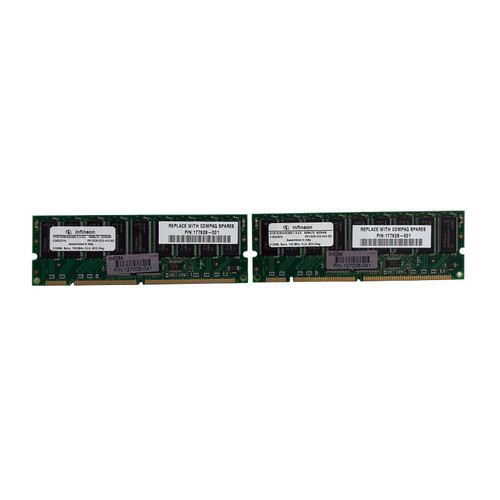 HPe 201694-B21 1GB RAM kit (2 x 512MB)  133MHZ ECC 