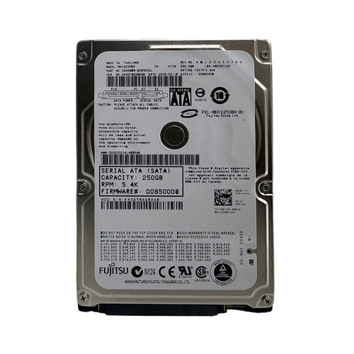 Dell DP102 250GB SATA 5.4K 2.5" Drive MHY2250BH