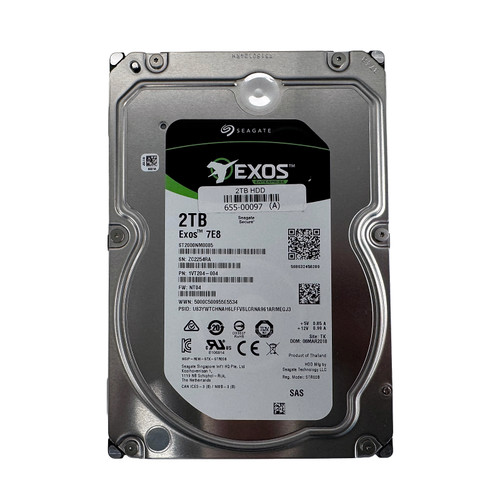 SEAGATE ST2000NM0085 2TB 7.2K 6G SAS 3.5" HDD 1VT204-004