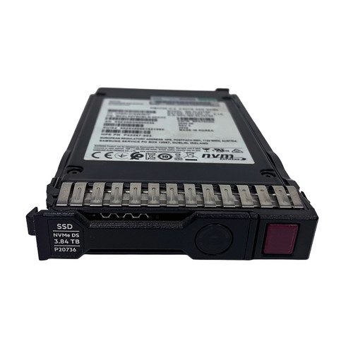 HPe P20736-001 3.84TB NVME RI SFF SC HI Perf Hot Plug Hard Drive P16503-B21 P22267-003