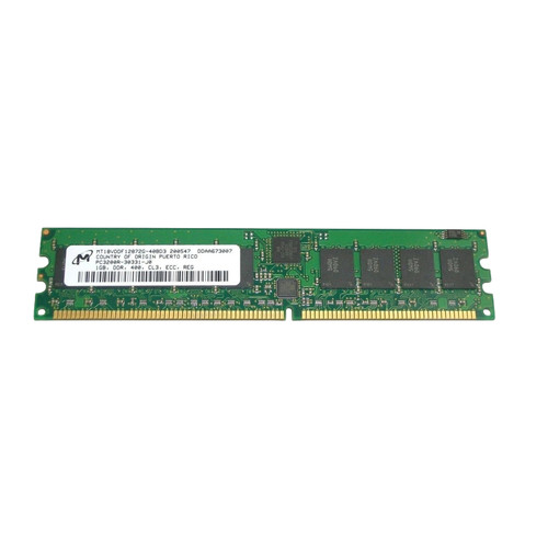 MICRON MT18VDDF12872G-40BD3 1GB PC2-3200 DDR Memory Module