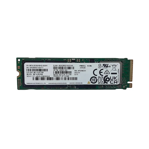 HPe L50351-001 256GB M.2 PCIE NVME SSD MZVLB256HBHQ-000H1