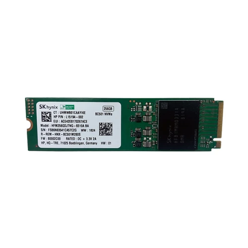 HPe L15194-002 256GB PCIe M.2 2280 SSD HFM256GDJTNG