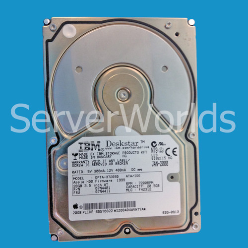 IBM 07N4411 20GB IDE Hard Drive 