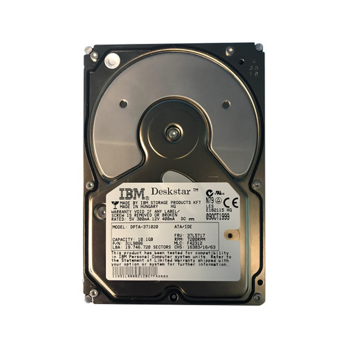 IBM 37L5717 10.1GB 7.2K IDE 3.5" HDD 31L9886