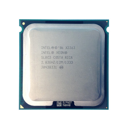 SLBC3 Intel - Xeon X3363 クアッドコア 2.83GHz 12MB L2 キャッシュ 1333MHz Intel Xeon X3363 SLBC3 2.83GHz⁄12MB⁄1333MHz Socket 771 Quad CPU Processor |  eBay