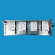 Refurbished HP QR624A 3PAR 4 x 100GB SSD 6G Storeserv 100000 Magazine Top View