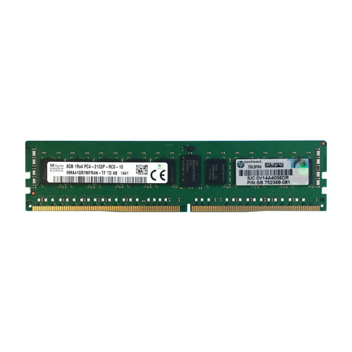 HP 752368-081 | 8GB DDR4-2133 1rx4 DIMM | 774170-001 | 726718-B21 -  Serverworlds