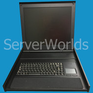 EMC 091-000-091 1U 17" LCD Monitor w/Rails