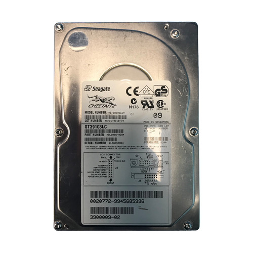 Sun 390-0009 | 9.1GB 10K 80Pin SCSI 3.5