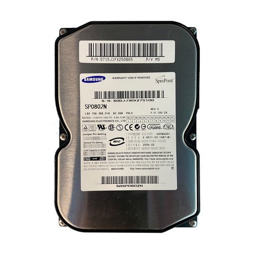 Samsung SP0802N - Serverworlds