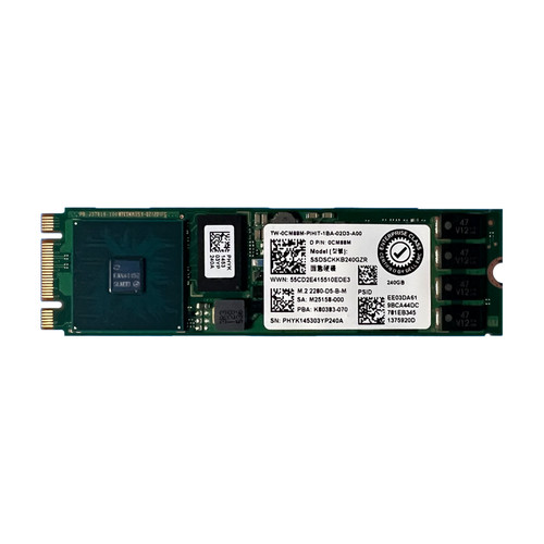 Dell製240GB M.2 SATA SSD（型番：MTFDDAV240TCB Dell MTFDDAV240TCB 240GB M.2 6Gbps SATA SSD For PowerEdge Server P