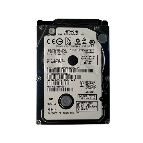 HP 627989-001 | HTS723225A7A364 | 0A79645 - Serverworlds