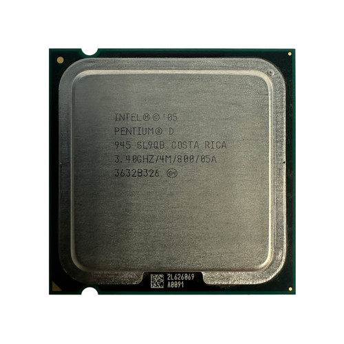 Intel SL9QB | Pentium D 945 DC 3.4GHz 4MB 800MHz Processor - Serverworlds