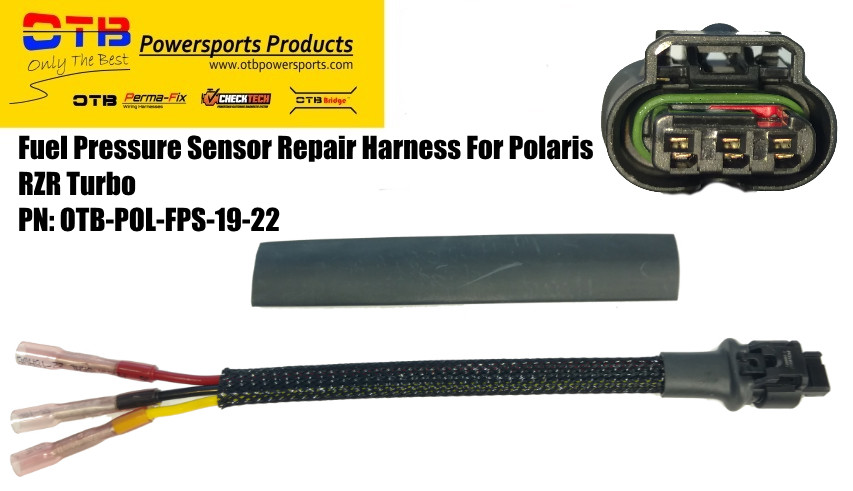 polaris rzr fuel pressure sensor wiring repair harness