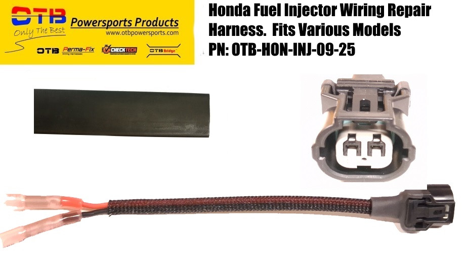 Honda ATV/UTV Fuel Injector Wiring Repair Harness