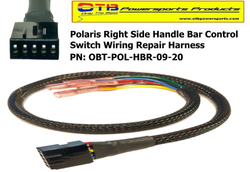 polaris right hand control switch wiring harness