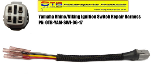 yamaha rhino ignition switch repair harness