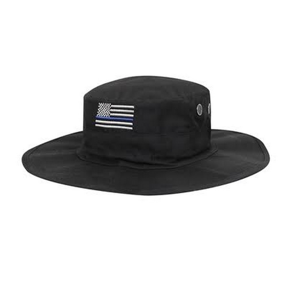 Thin Blue Line Flag Boonie Hat