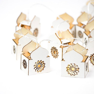 Masjid String Lights image - Rustic White image Masjid String Lights image - Rustic White image