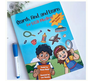 Search Find and Learn For Little Muslims - Board Book image Search Find and Learn For Little Muslims - Board Book image