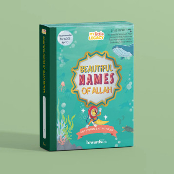 Beautiful Names of Allah: Kids Journal & Activity Book - Box SET image