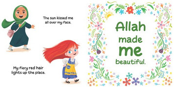 Allah made you beautiful - Board Book image