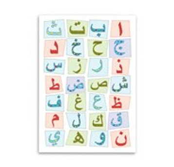 Arabic Alphabet: Print/Poster image