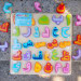 Arabic Alphabet Puzzle Board 3 Arabic Alphabet Puzzle Board 3