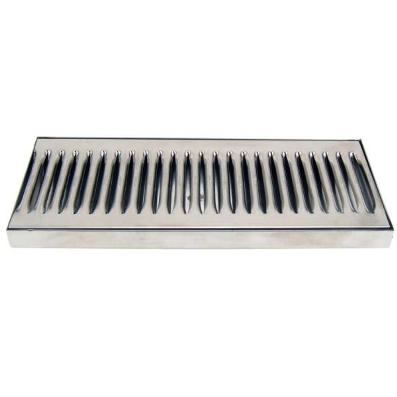 5 1/4 Wide Countertop Drip Tray - With Drain